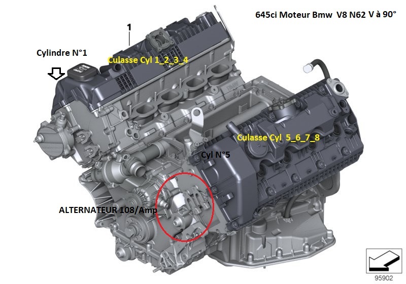 [ BMW X5 E70 V8 N62 an 2008 ] Calage moteur 11_32412
