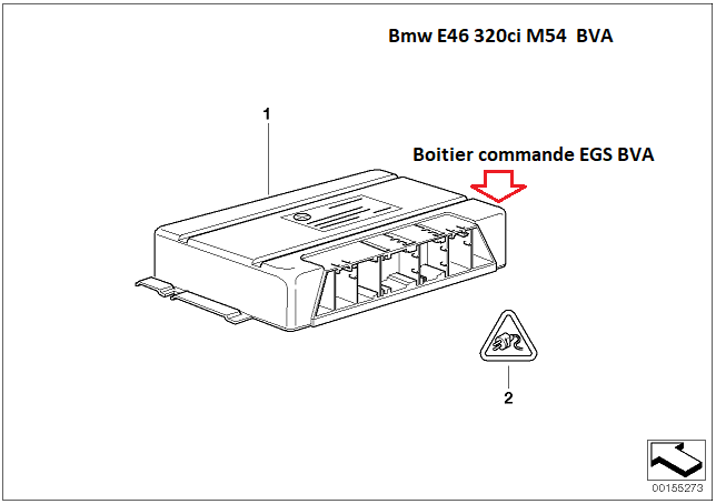 [ BMW E46 320Ci M54 an 2004 BVA ] Code erreur P0709 24_08310