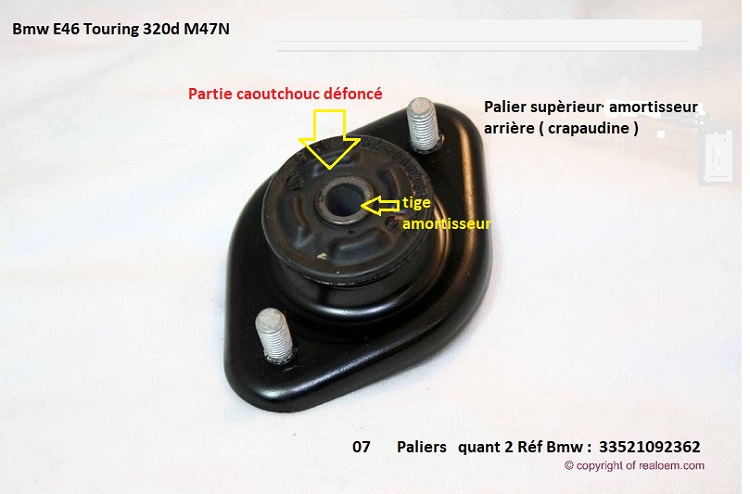 resolu - [ BMW E36 318 tds an 1996 ] Bruit incessant après changement freins arrières (résolu) 33_e4610