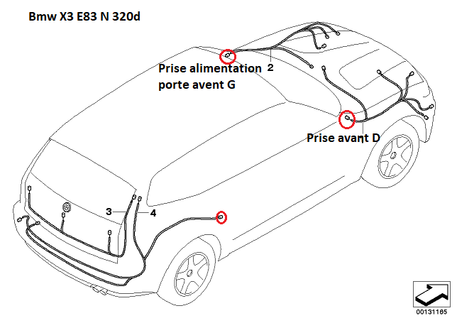 Probleme - [ BMW E83 X3 3.0d an 2008 ] Problème retro électrique et lève vitre cote conducteur  61_17910