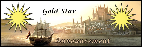 Announcements of the "Gold Star" (English only) Annonc10