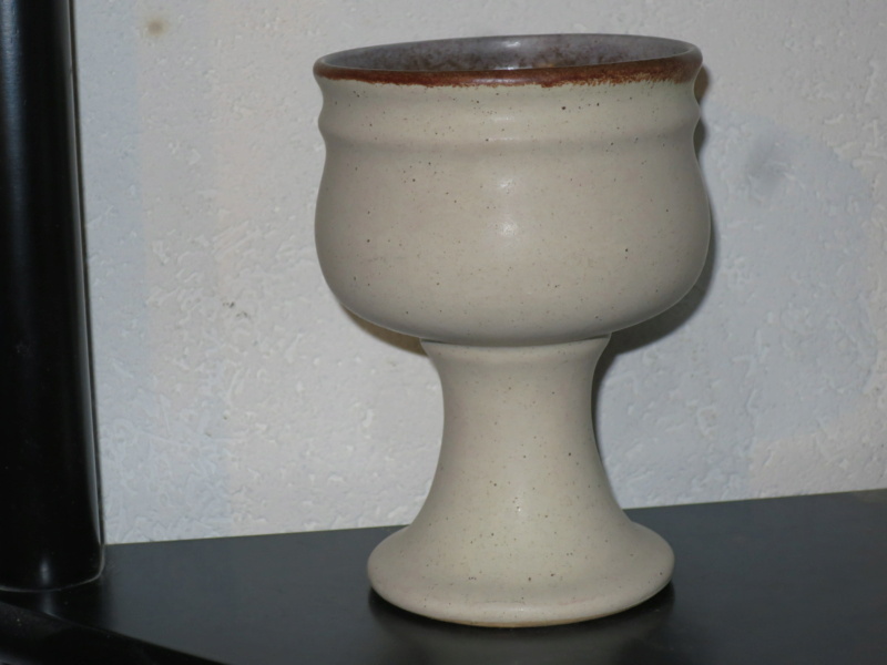 Coupe Design allemand Strehla lave céramique Allemagne de l'Est, 50-70 Img_1734