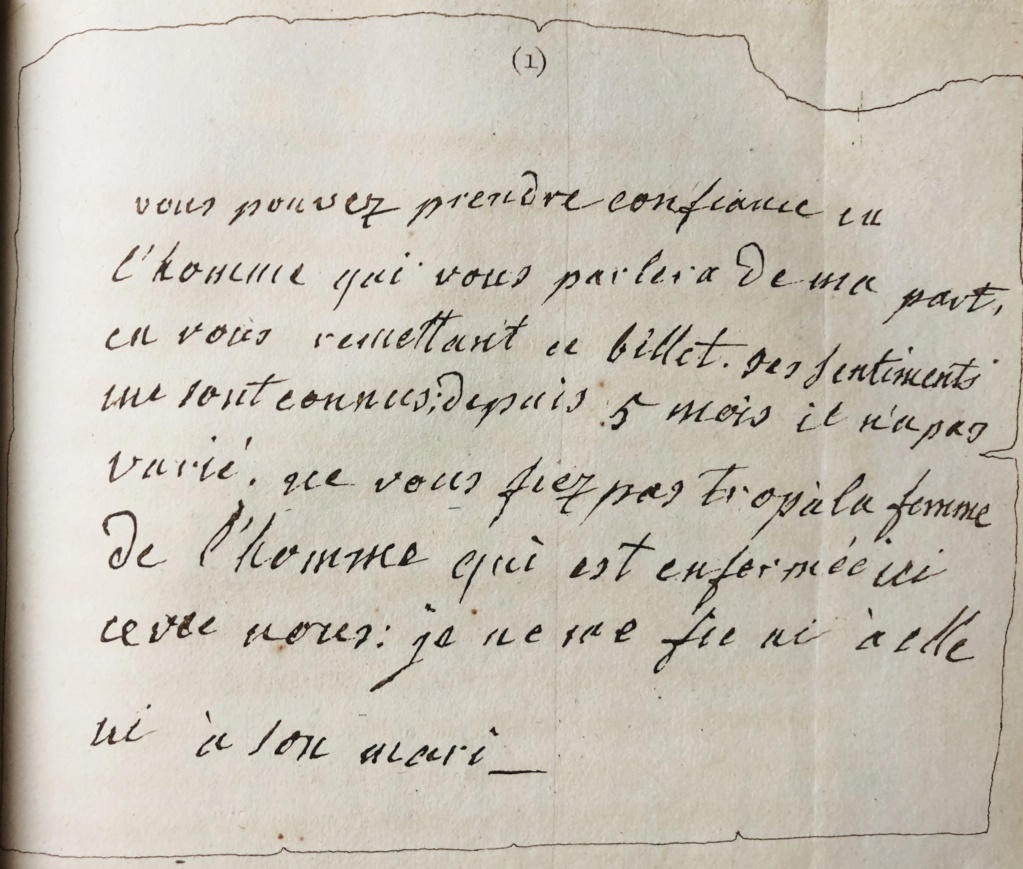 Les derniers billets de Marie-Antoinette écrits du Temple F99c3e10