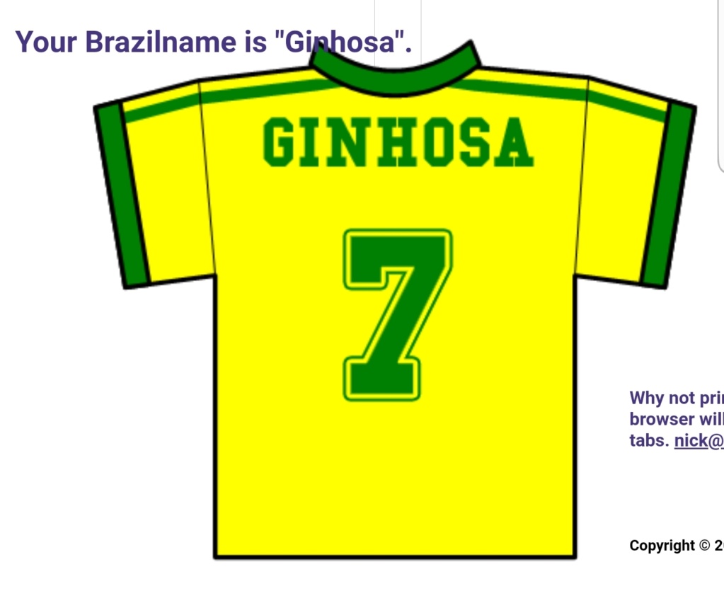What's your Brazilian soccer name? Screen10