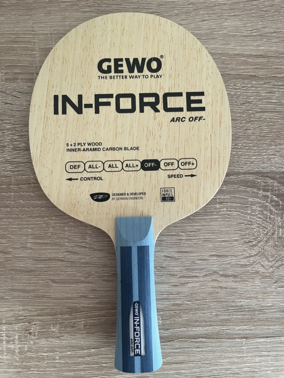 Vends bois GEWO IN-FORCE ARC OFF- concave  055a0710