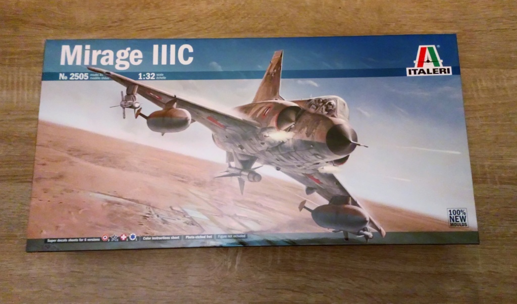 Mirage IIIC 1/32 Italeri " deco Djibouti " 0117