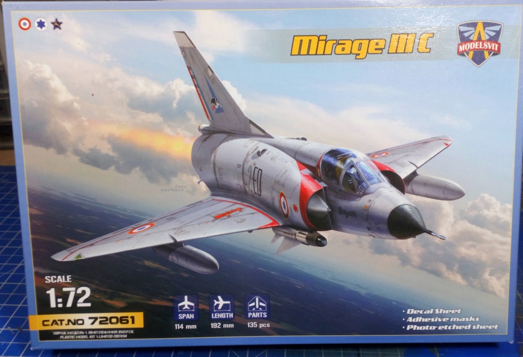 MIRAGE IIIC - Modelsvit - 1/72  0152