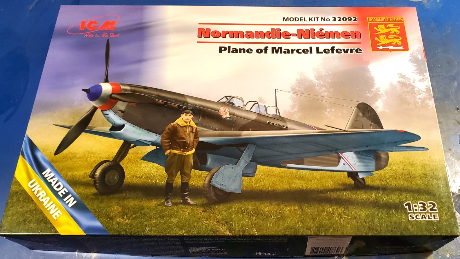 Yakovlev Yak9 T -[ICM] - 1/32  celui de Marcel Lefevre et en // montage d'Alexgrd  0182