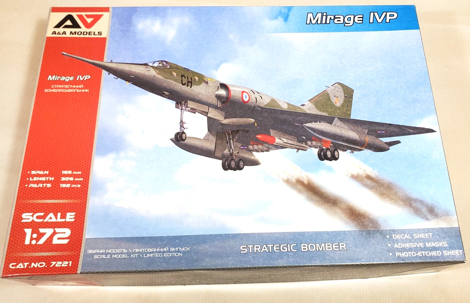 [A&A MODELS] 1/72 - Dassault Mirage IVP   (mIVp) 0190