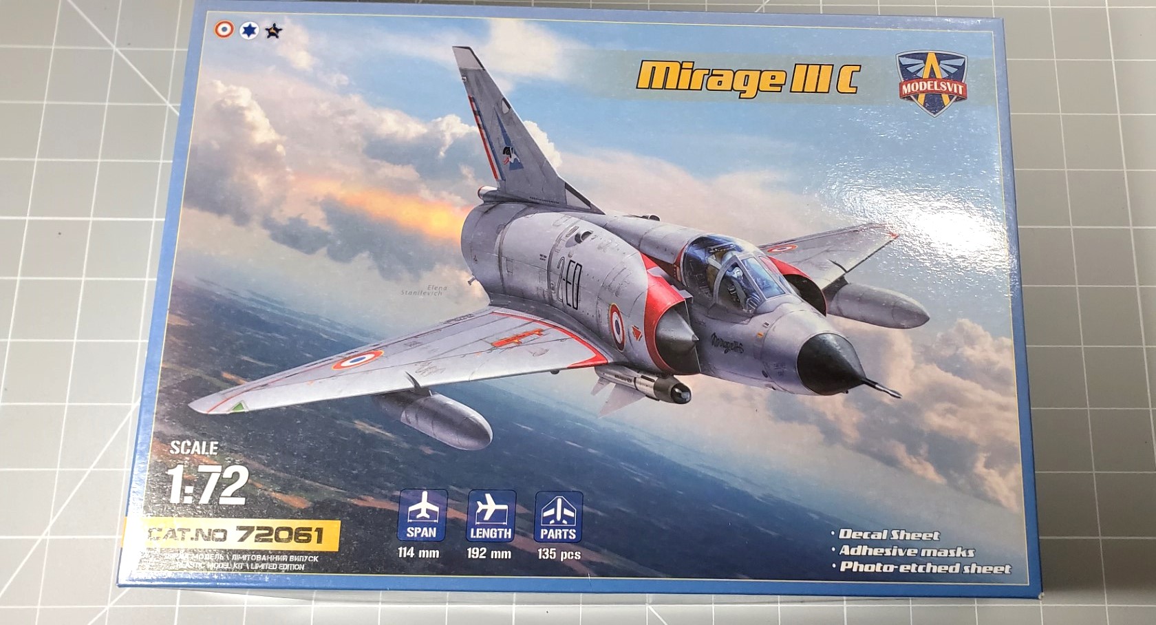 [Modelsvit] 1/72 - Dassault Mirage IIIC 0199