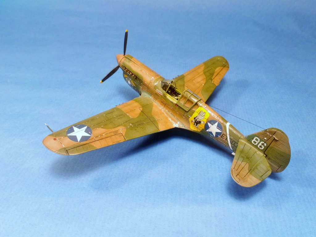 [VITRINE CONCOURS " Guerre du Pacifique (1941-1945)] - Curtiss P40E - Spécial Hobby - 1/72 0457