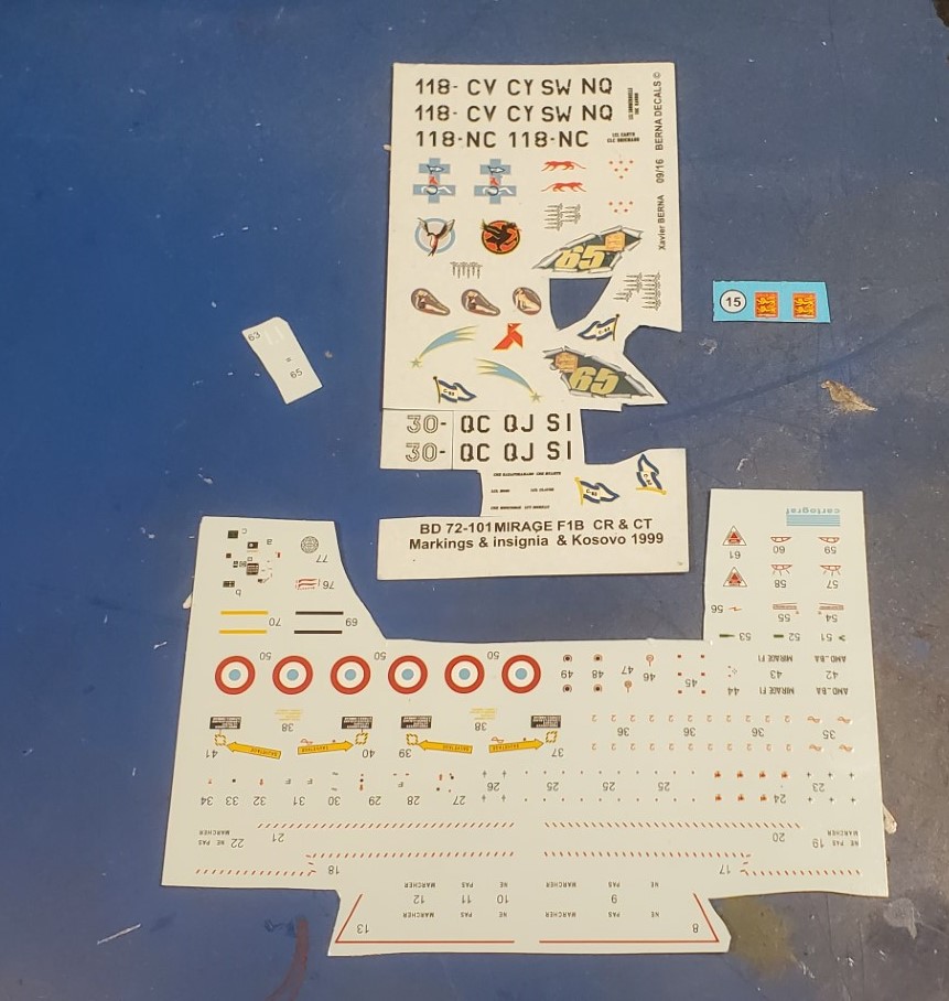 [Special Hobby] 1/72 - Dassault Mirage F1B /F1CR /F1CT  - oui mais pas tout seul !!, avec Eric Etchegaray et Modelix  (mf1b) 0485