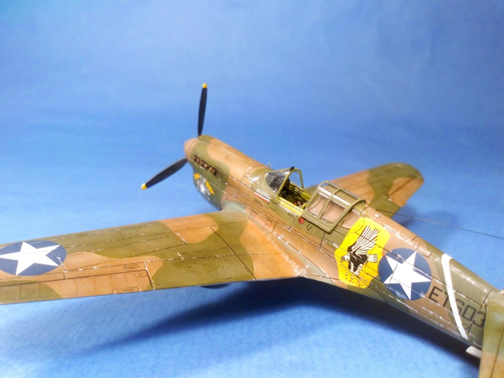 [VITRINE CONCOURS " Guerre du Pacifique (1941-1945)] - Curtiss P40E - Spécial Hobby - 1/72 0558
