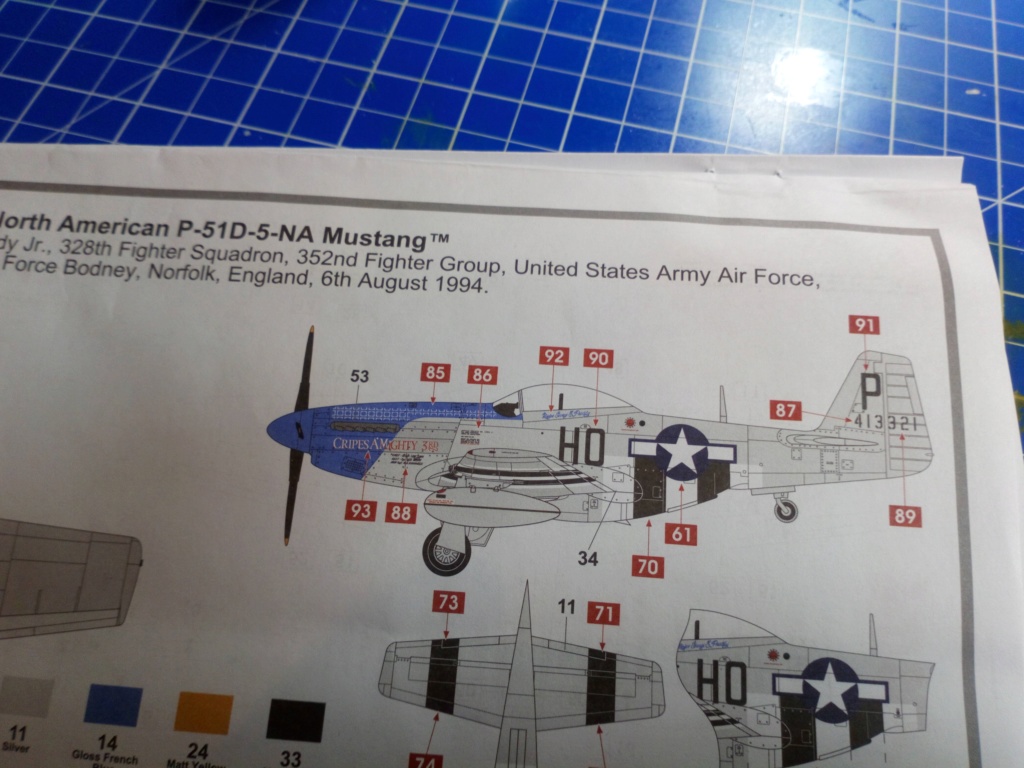 P 51D -5 Airfix 1/48 " sorti de boite ... enfin presque " 1017