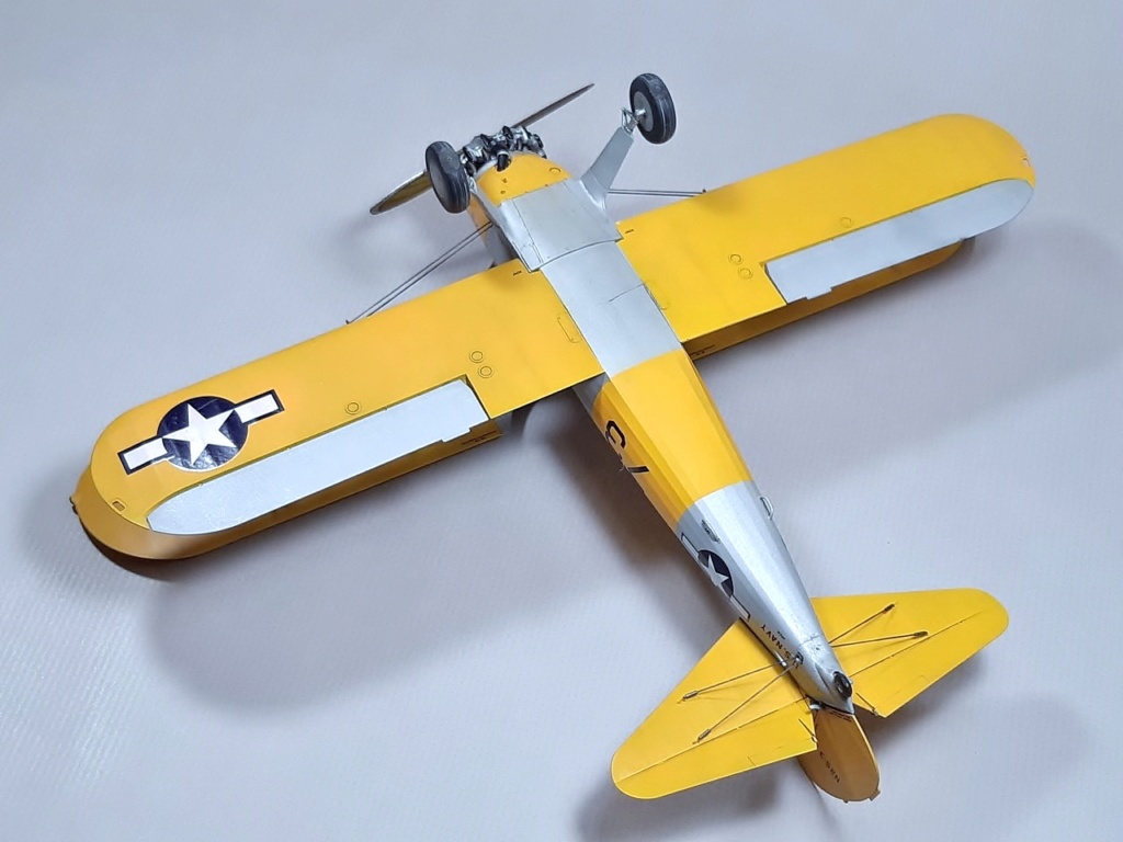 [ Vitrine concours " les avions école " ] Stearman N2S-3 - ICM - 1/32 1060