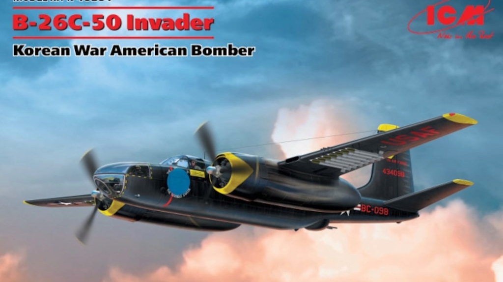 Douglas A-26B Invader Pacific Theater (ICM 1/48) 12597212