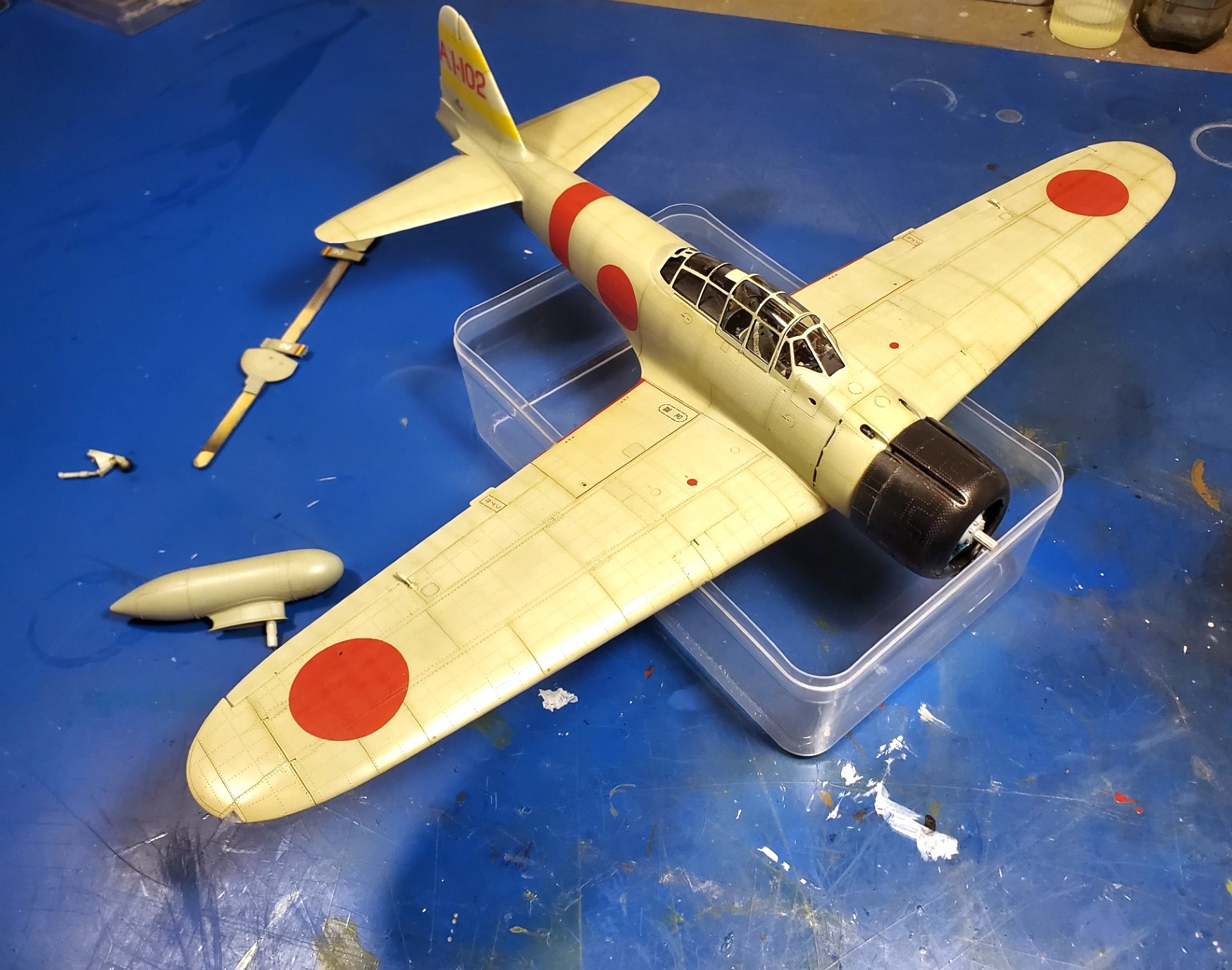 [Tamiya] 1/32 - Mitsubishi A6M2 ZERO  - Page 14 Thumb669