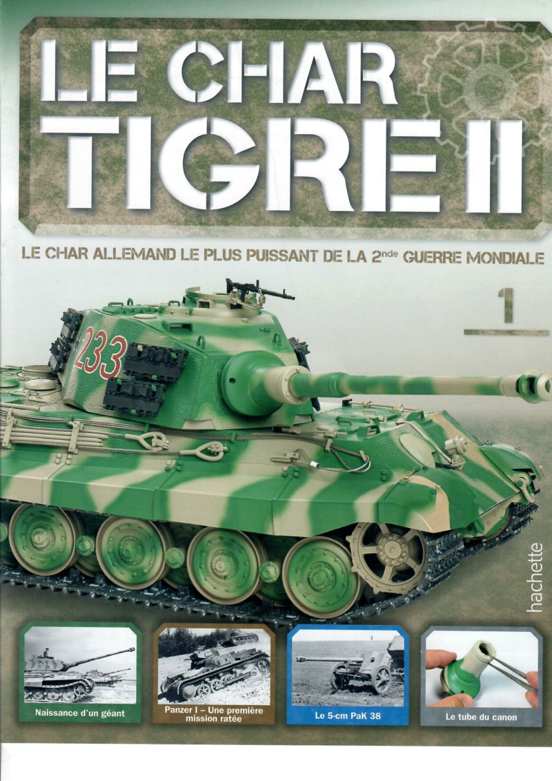 Char Panzer Tigre II (hachette collection) Fascic51