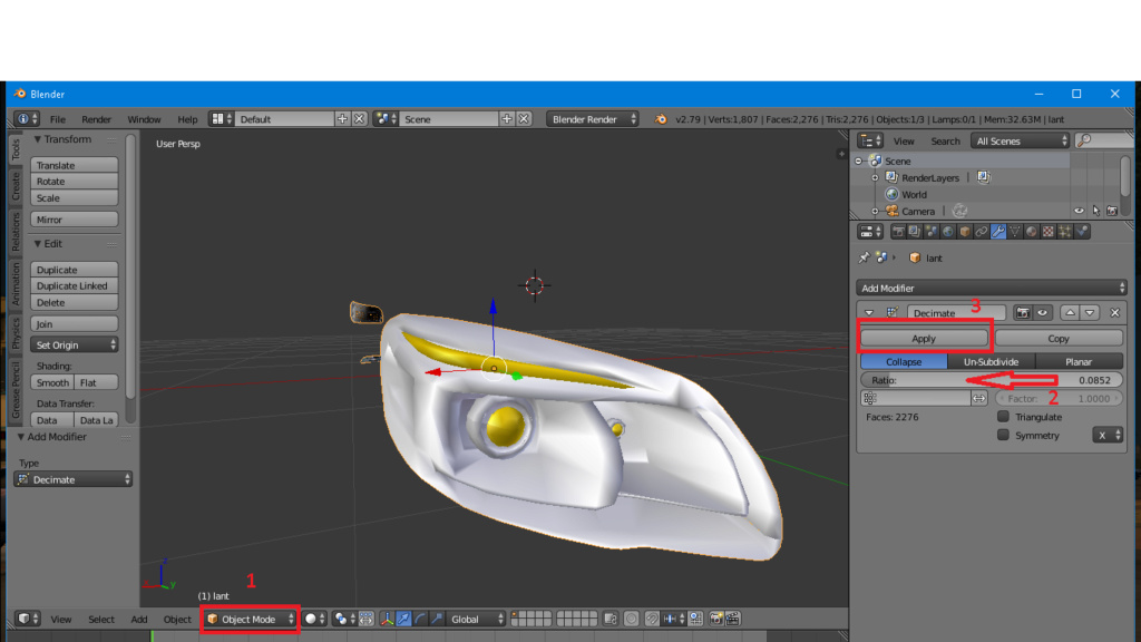 Reduzir poly automático [Blender] 211