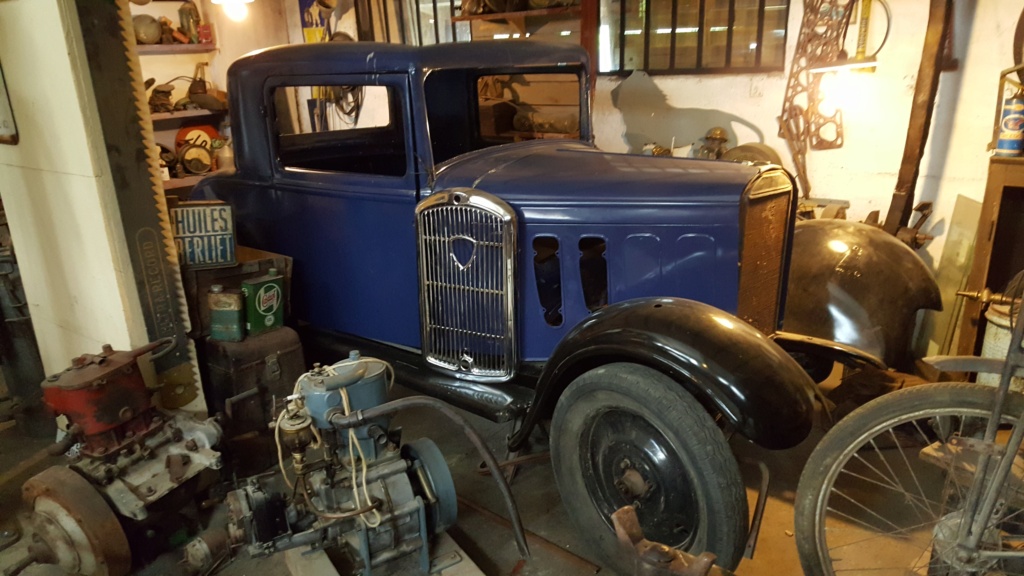 Restauration de la Peugeot 201 de Mik 20190619