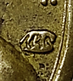 Medalla San Romualdo /  Beato Michele Pini (Hamerani). S. XVIII ( R.M. SXVIII- 0488)      ) Lupa11