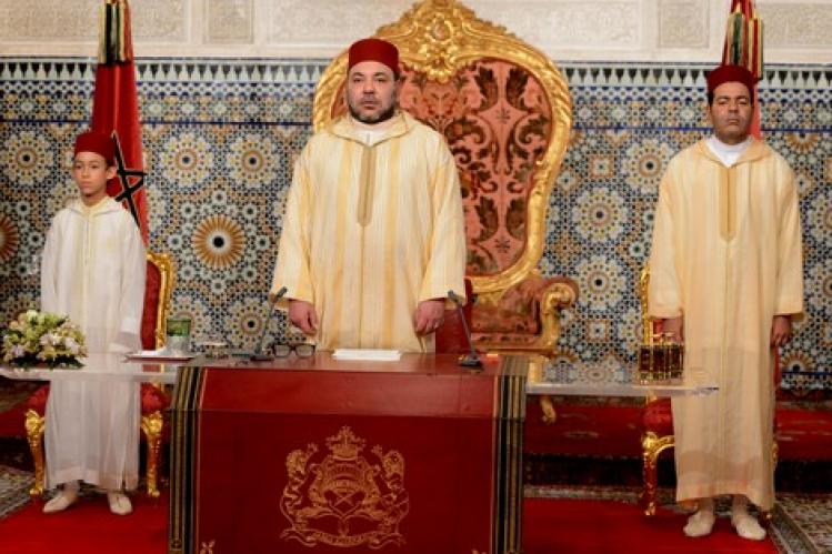 شدد الملك محمد السادس ضمن خطاب العرش الـ12، والموجه للشعب بعيد زوال يومه السبت، 2011 Fete_d11