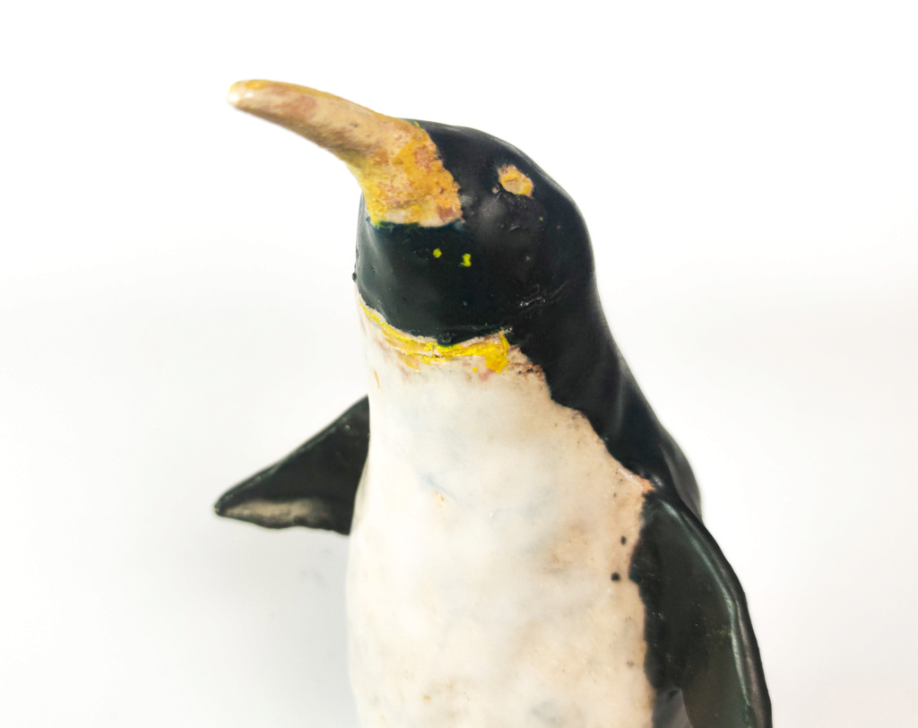 Pottery penguin signed 'Mimi' - acquired in France 313