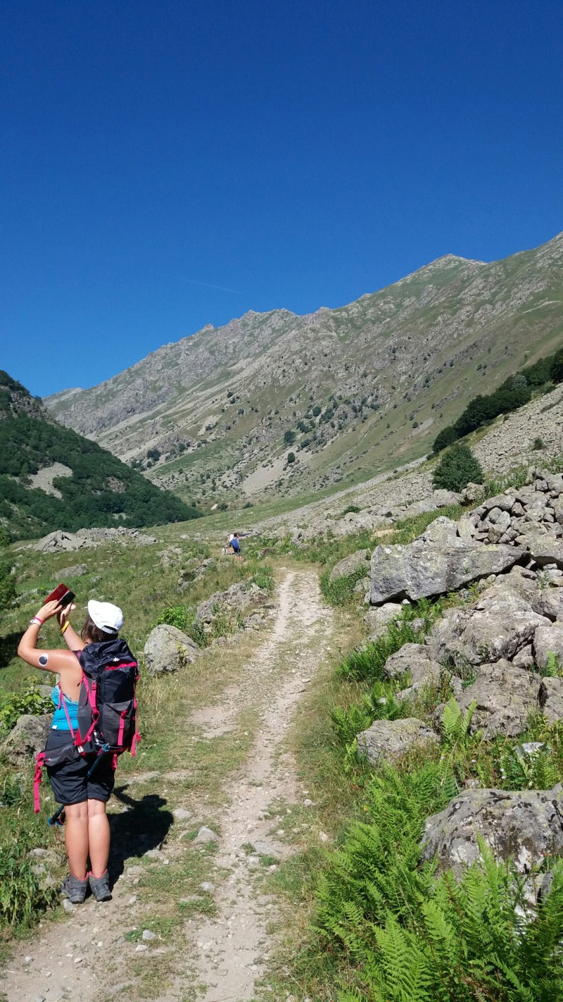 salita al rifugio Livio bianco 2000m 20180819