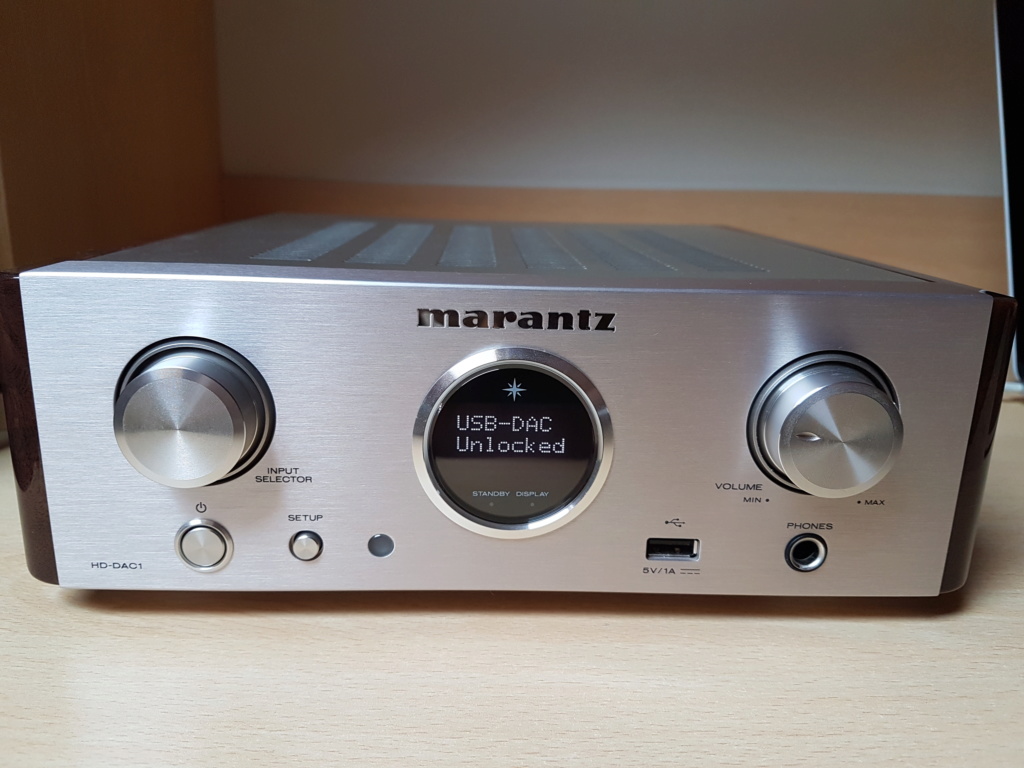 amplificatore - (AL + sped.) Marantz HD-DAC1 - Amplificatore cuffie, pre, DAC [Venduto] 20181116