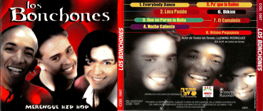 LOS BONCHONES - MERENGUE HIP HOP (1996) Los_bo10