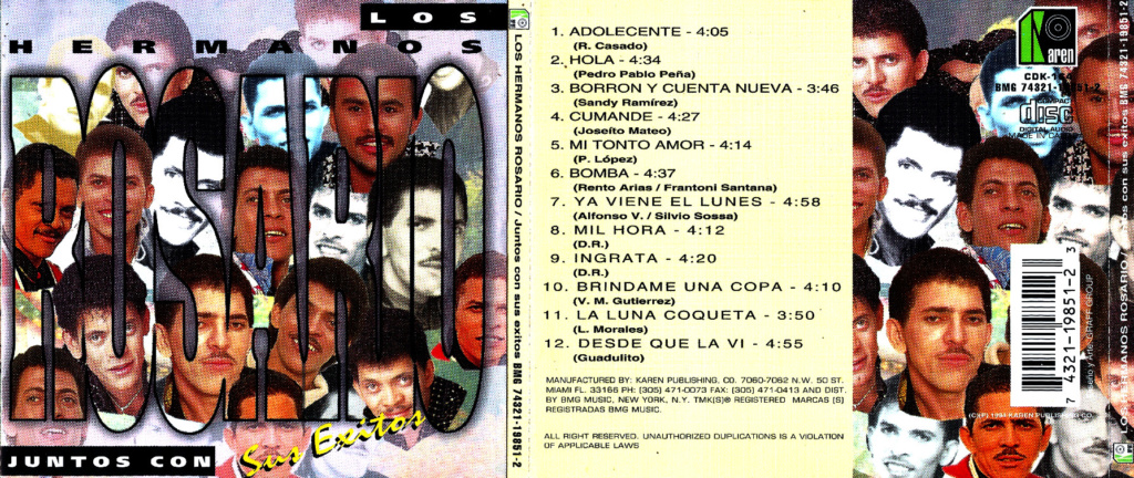 LOS HERMANOS ROSARIO - JUNTOS CON SUS EXITOS (1994) Los_he12