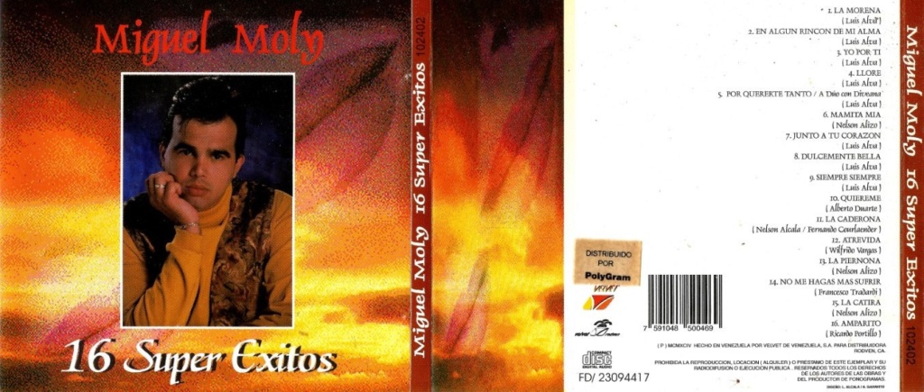 MIGUEL MOLY - 16 SUPER EXITOS (1994) Miguel13