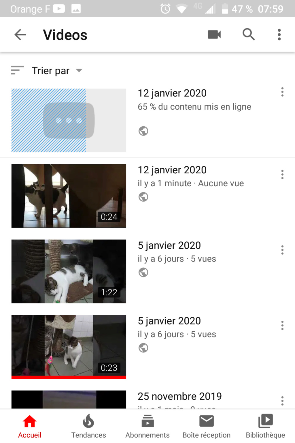 Inserer une vidéo Screen12