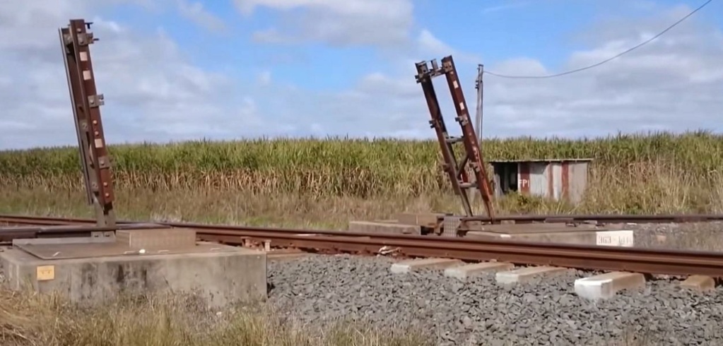 Eisenbahn Kreuzung  mal anders 00417