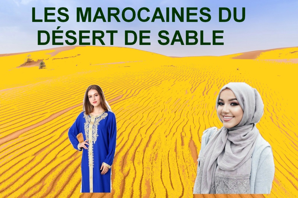 LES MAROCAINES DU DÉSERT DE SABLE Desert26