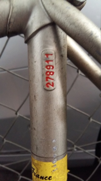 Comment identifier un modèle de vélo Eddy Merckx 20200410