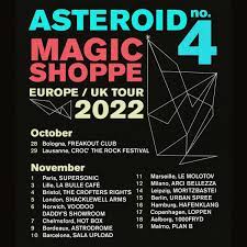 Agenda de giras, conciertos y festivales Astero10