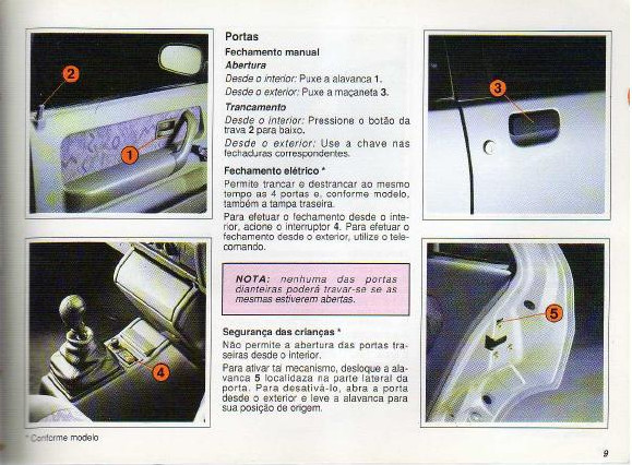 Manual Clio 1° Geração (Ver.1996) Clio0014