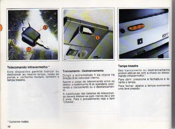 Manual Clio 1° Geração (Ver.1996) Clio0015