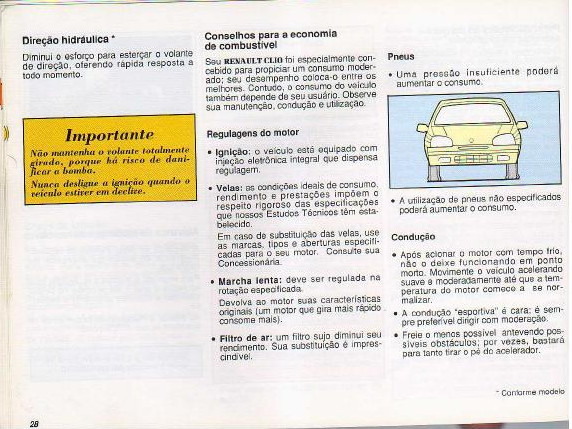 Manual Clio 1° Geração (Ver.1996) Clio0032