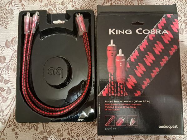 (RG) Audioquest King Cobra RCA da 0.5m - 80€ +SS 20241013