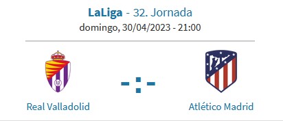 LIGA 2022/23 Jº32: Real Valladolid vs Atlético de Madrid (Domingo 30 de Abril, 21h) Pucel110