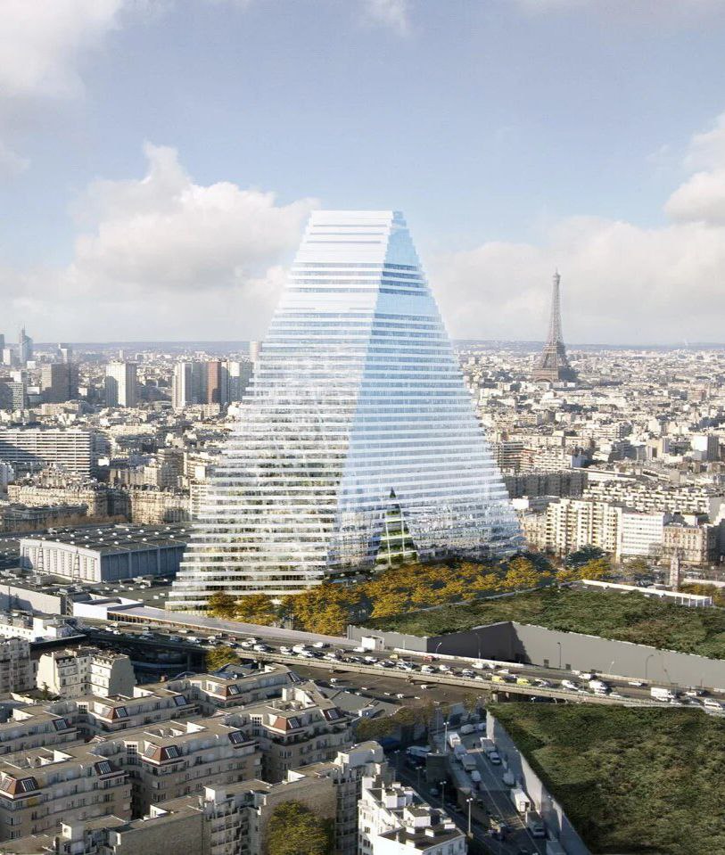 Новый небоскреб в центре Парижа Tour Triangle начал строиться. Photo_44