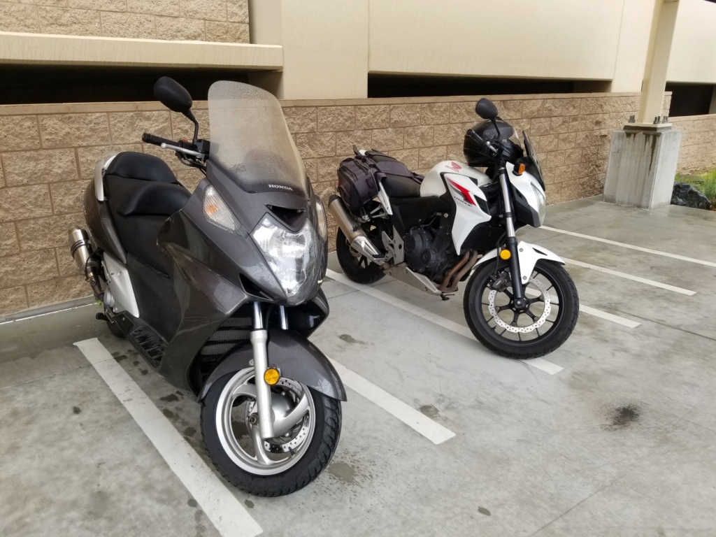 First day I got the 2008 Silverwing, crash and dead battery 20210220