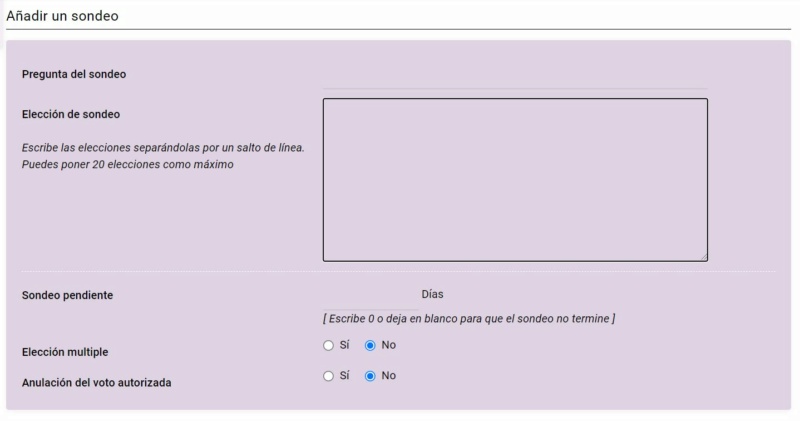 Cómo crear un sondeo Sondeo10