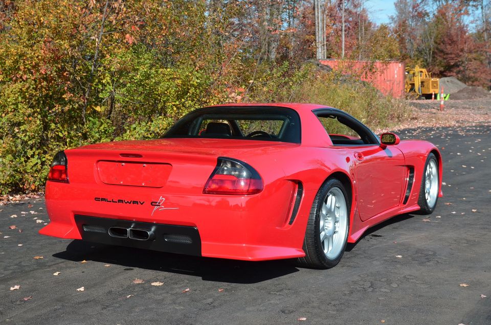 Tres rare uique Corvette C5 Callaway C12 toit fix de 1999  Cc610