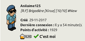 [G.N] Rapports d'activités de Anilaime125  C112