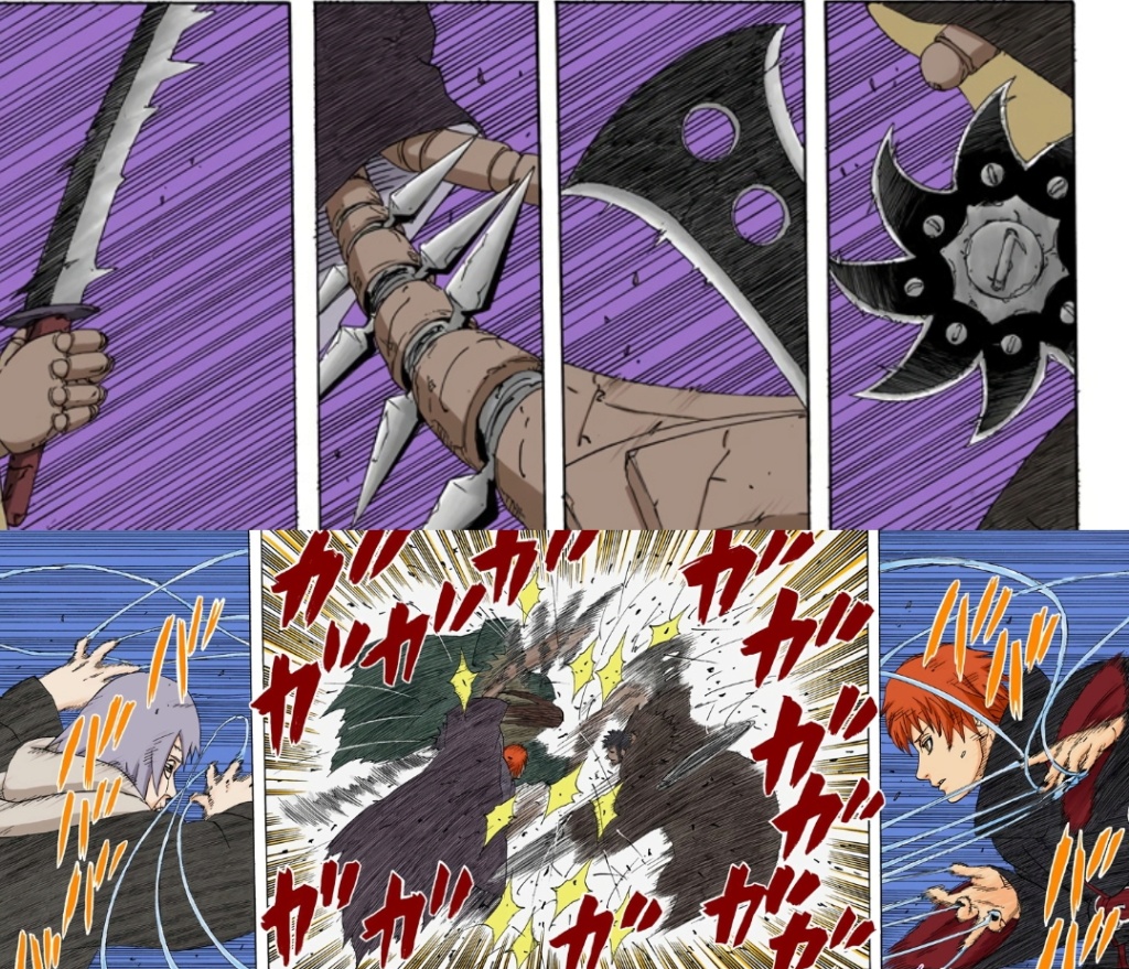 Killer Bee e Shisui vs Minato e Sasori. Smart166