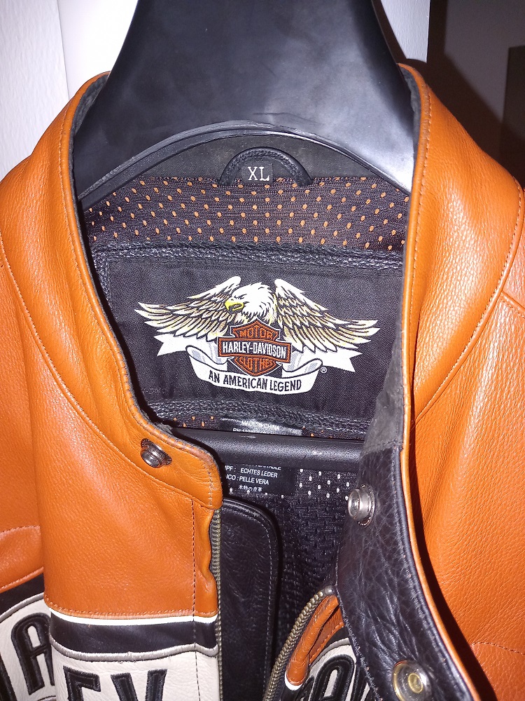 Blouson Cuir Harley by Duhan XL et unique en France 1211