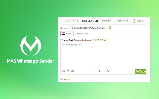 قم بتوسيع قاعدة عملائك MAS Whatsapp Sender - إرسال الرسائل والمرفقات والرسائل المخصصة والردود التلقائية الذكية والمزيد Unname12